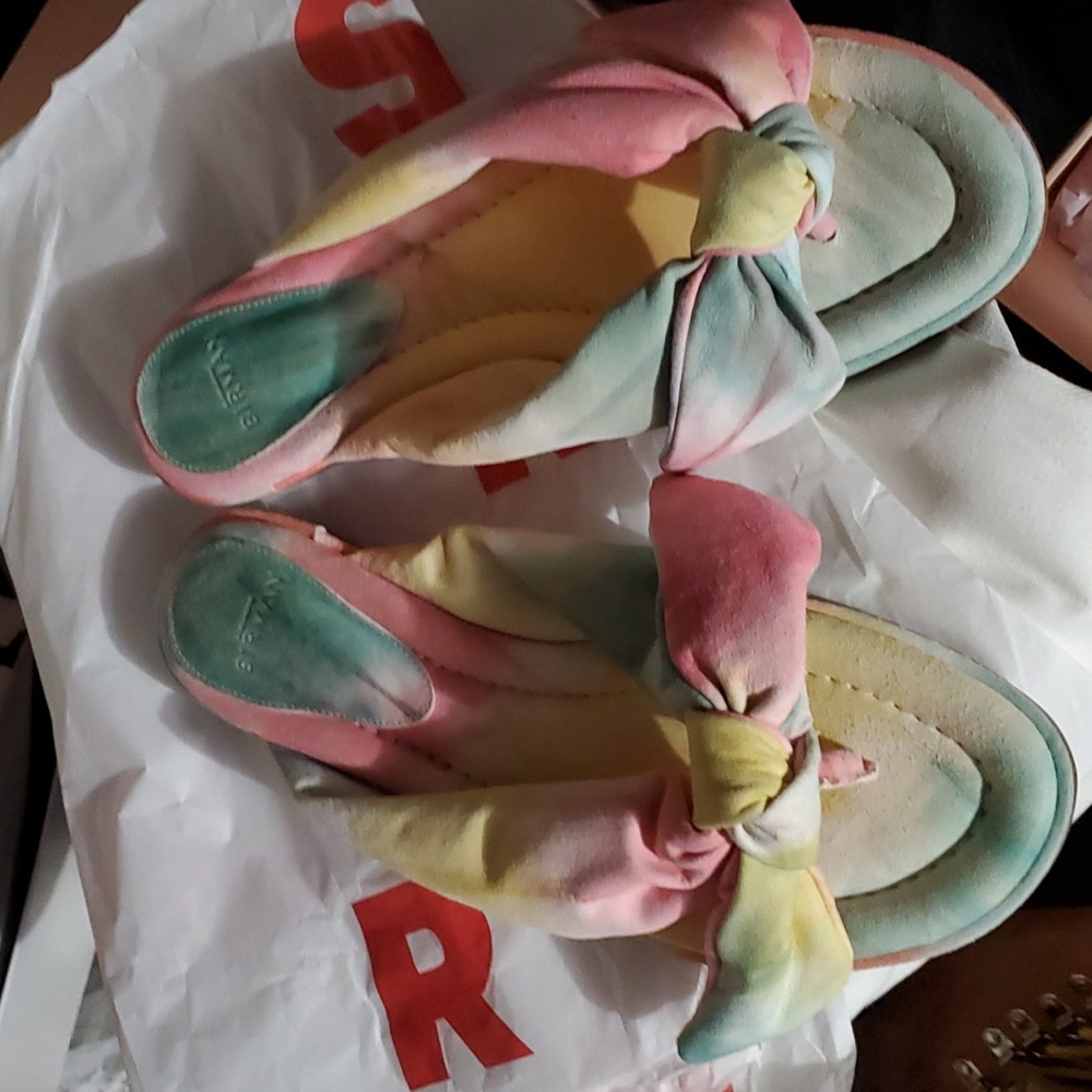 Alexandre Birman flats on the left